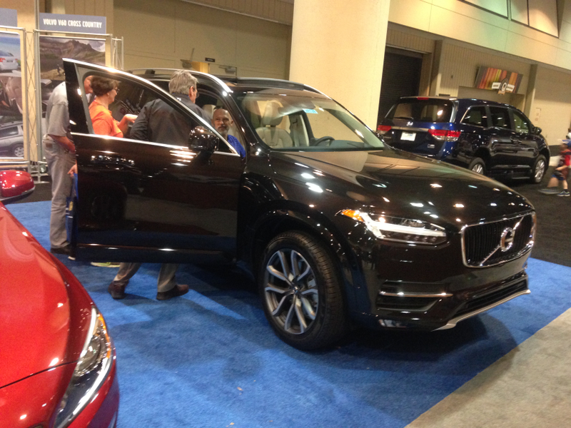 The XC90 is gorgeous in brown.